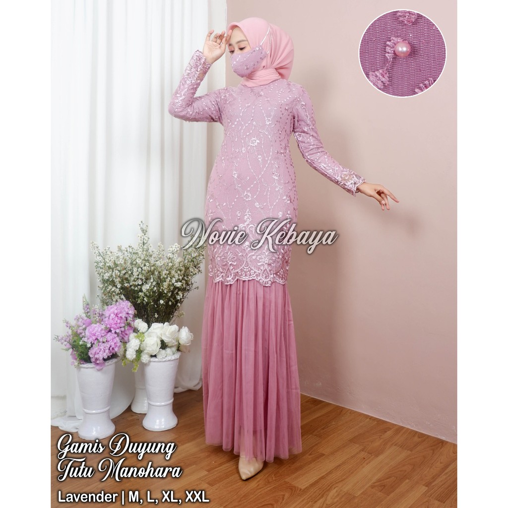 Gamis Modern / Gamis Duyung  Tutu / Kebaya Modern / Gamis Pesta / Gamis Pesta Mewah / Kebaya / Gamis