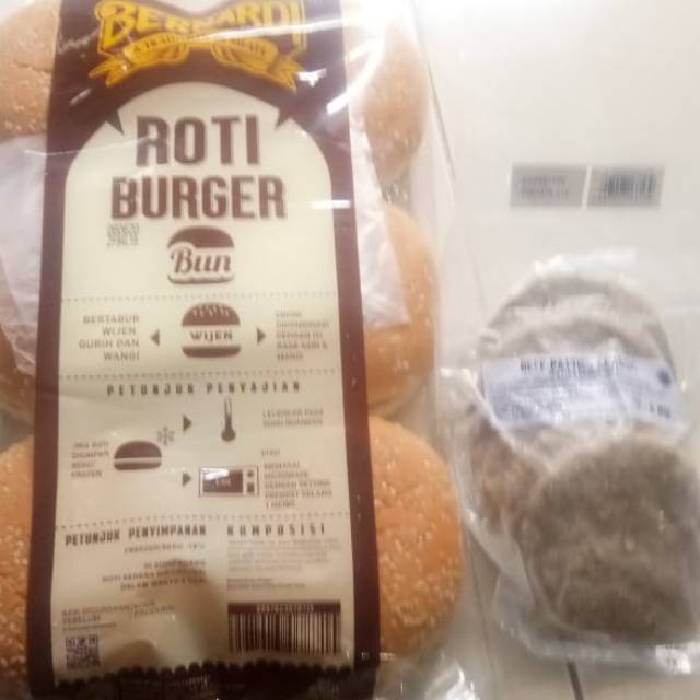 

Burger wijen Bernardi isi 6 + Beef