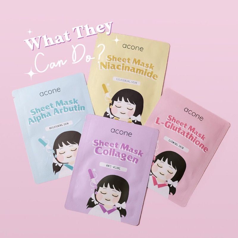 [BPOM] MASKER ACONE SHEET MASK SERUM SERIES-MASKER SERUM