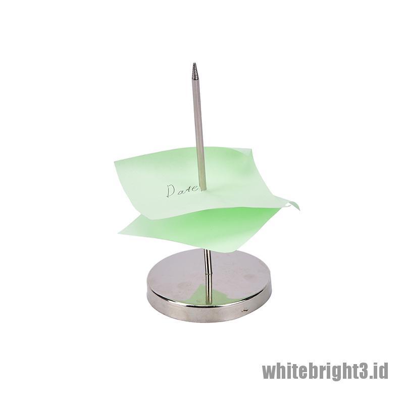 Stick Paku Holder Kertas Memo / Bon / Bon / Catatan Warna Putih Untuk Kantor