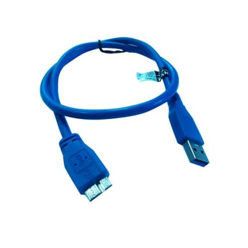 Usb-A 3.0 to Micro-b cable nyk 60cm 5Gbps data for ssd enclosure - Kabel data hdd external usb3.0 0.6m