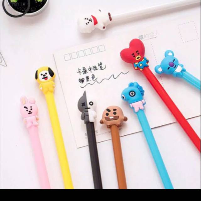 

Pulpen Ink Cute wijin COD Pen Motif