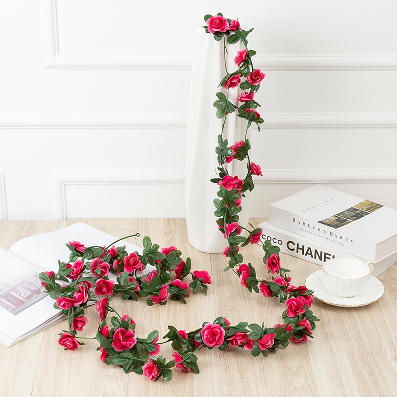 Bunga Rambat Hiasan Dekorasi Rumah Pernikahan Artificial Flowers Juntai ± 2.5 M PBP97