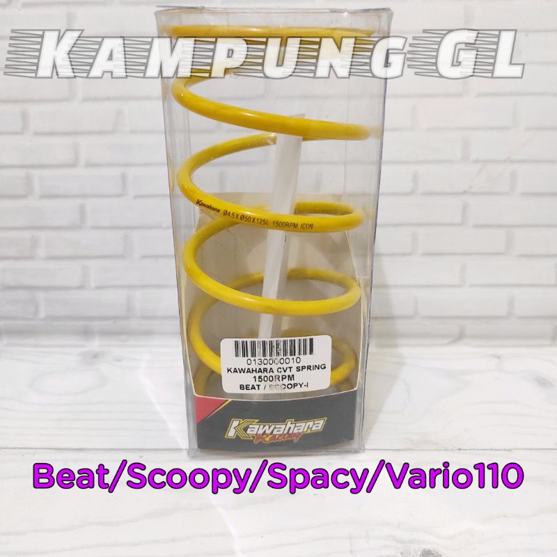 Per CVT Kawahara Racing Beat Scoopy Vario 110 Fi 1500 RPM