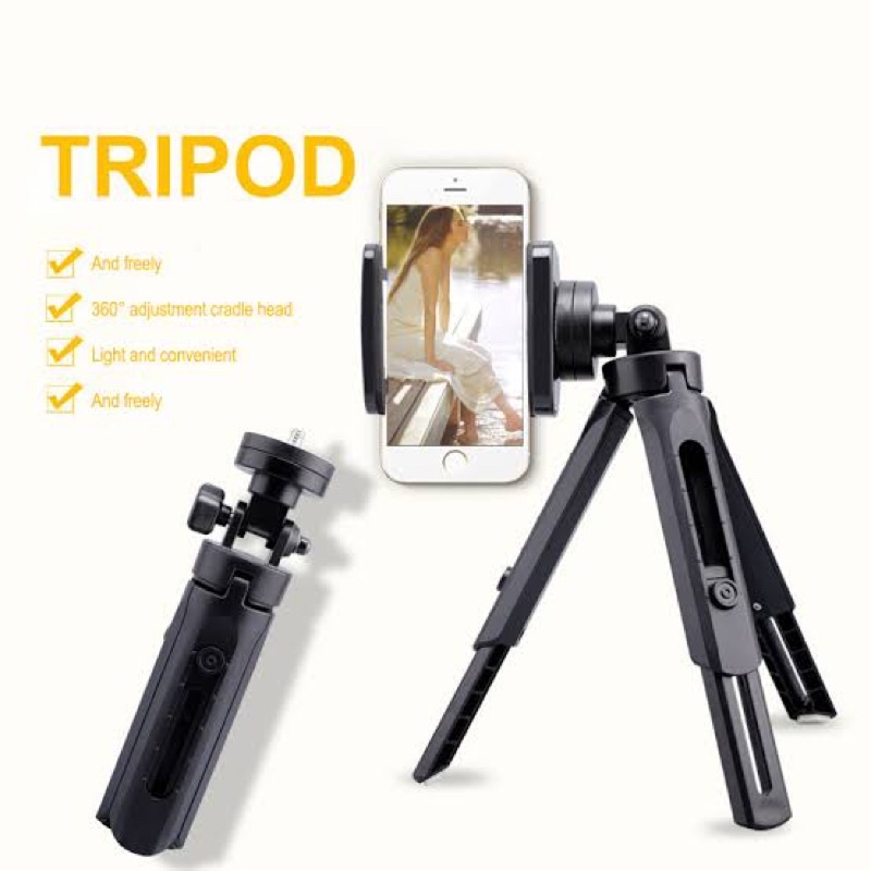 Tripod tongsis 2 tingkat 3in1