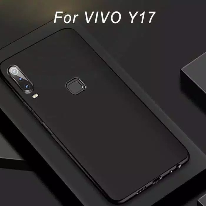 VIVO Y11/Y12i/Y12/Y15/Y17 CASESOFTCASE BLACK PREMIUM CASE SLIM