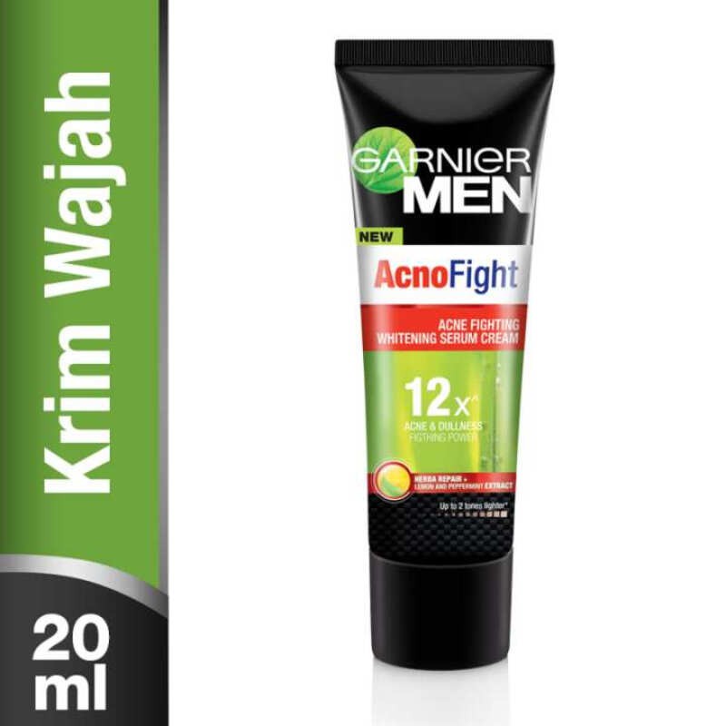 Garnier Men Serum Cream Moisturizer Face Mask Shampo Acno Fight/ Power White/ Oil Control