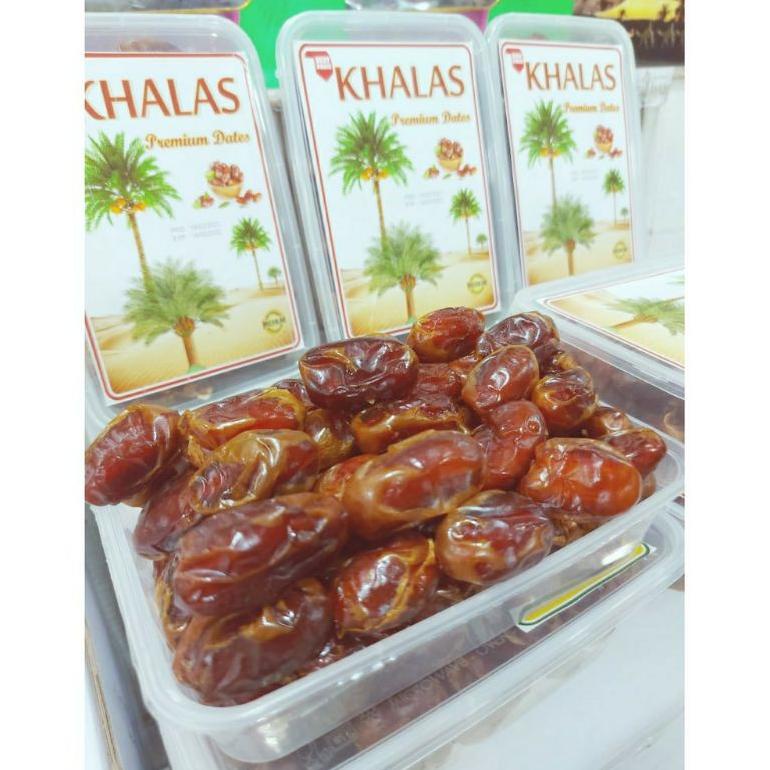 

KURMA KHALAS 1kg / KURMA KHALAS / KURMA MURAH / KHALAS AL SAAD / KURMA KHALAS