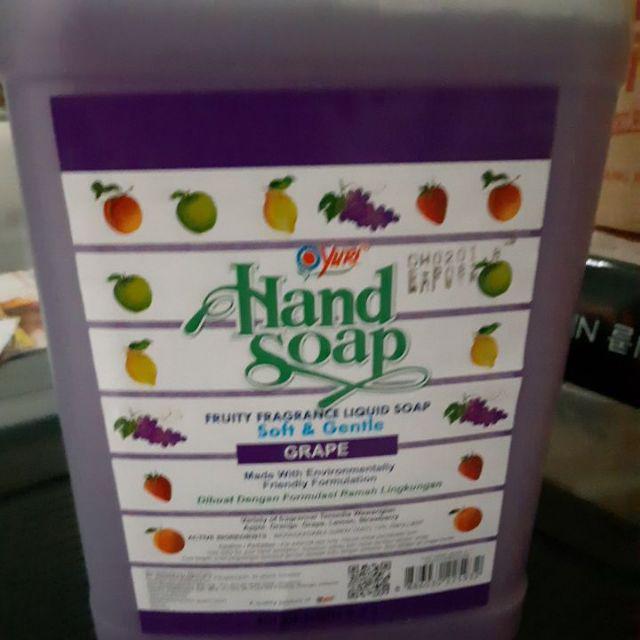 Yuri Hand Soap Grape 3.7 Liter