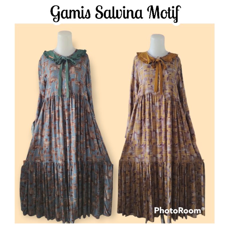 Gamis Salvina Motif