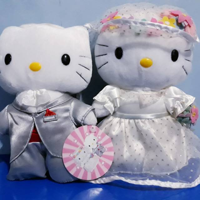 Boneka Hello Kitty Wedding