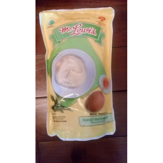 

MC LEWIS SWEET MAYONAISE 1 KG / MAYONES MANIS