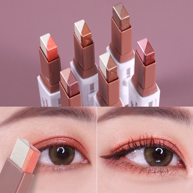 LAMEILA  3052 COLOR EYESHADOW STICK  KOMBINASI 2 WARNA