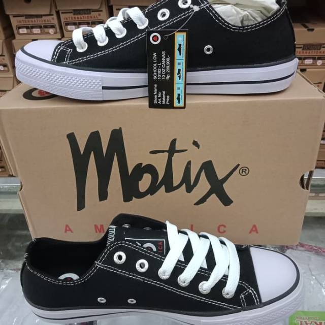 Sepatu Sneakers Sekolah Motix America/Classic Original School Low - Pendek