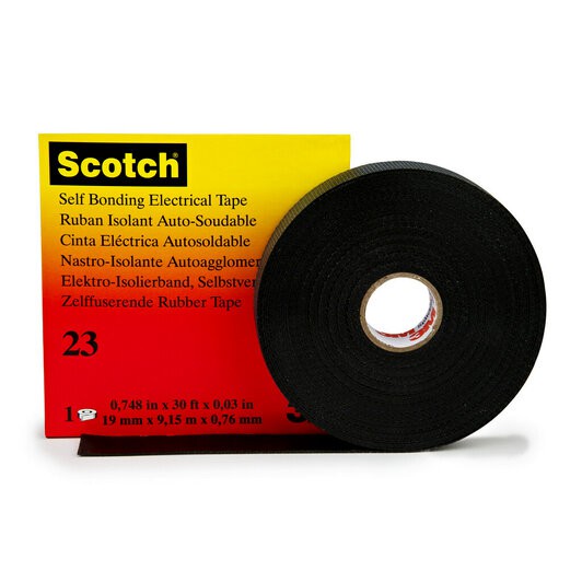 ORI ! 3M Isolasi RUBBER KARET SCOTCH 23 (3/4 IN X 30FT)