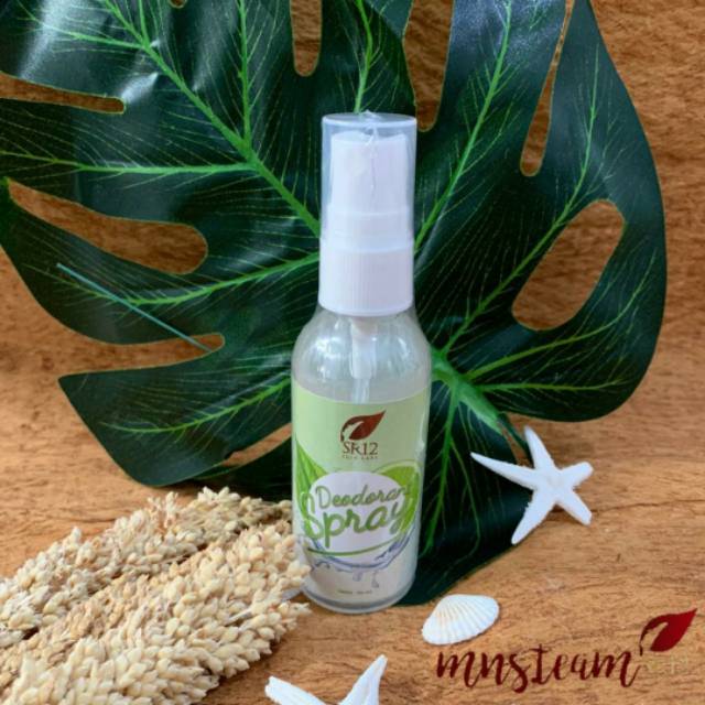 Deodorant spray sr12/bau badan/untk ketiak hitam/bau kaki