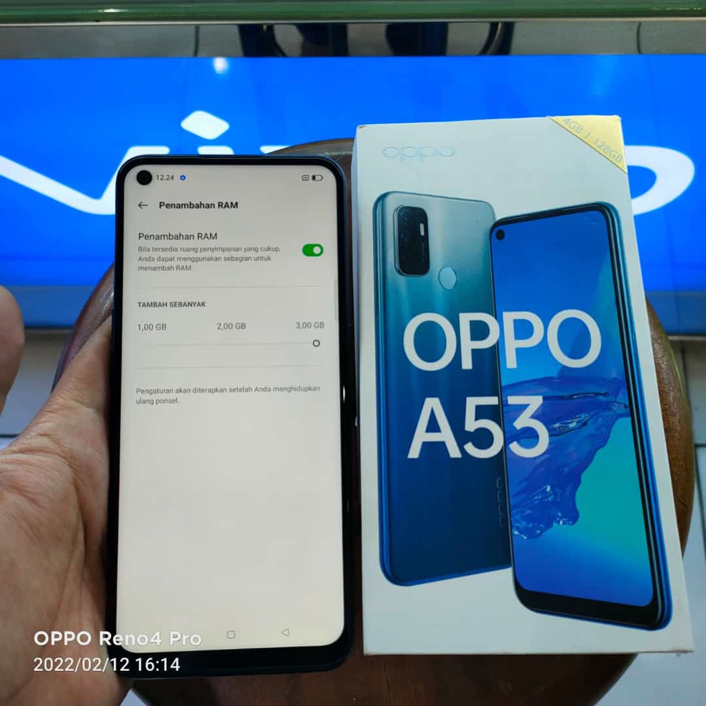 OPPO A53 4/128 - Second / Bekas Mulus Fullset