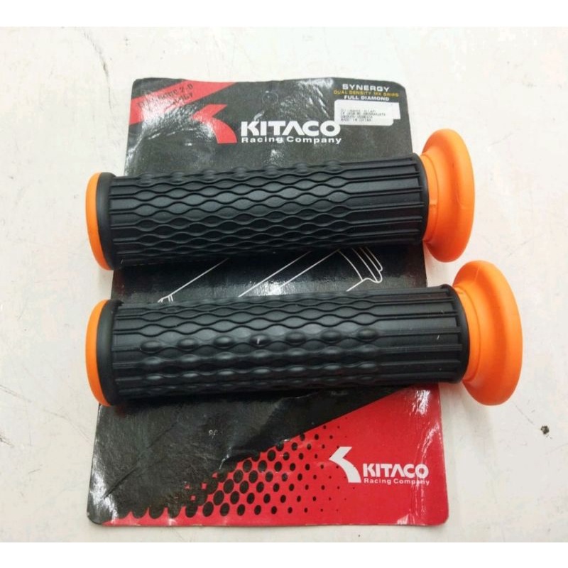 Handgrip kitaco hand grip kitaco hitam orange universial