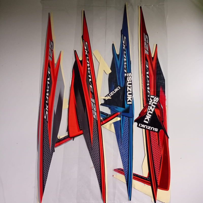 striping sticker Suzuki Skywave 2008 2009