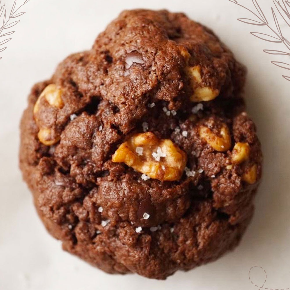 

Double Dark Chocolate Chip Walnut