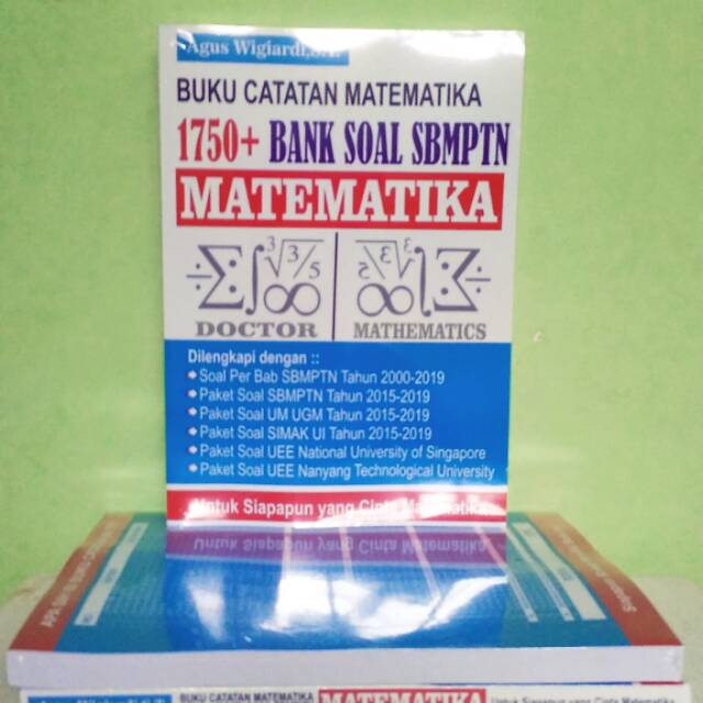 Buku Matematika Sma Utbk Sbmptn 1750 Bank Soal Dilengkapi Juga Dengan Soal Um Ugm Simak Ui Dkk Shopee Indonesia