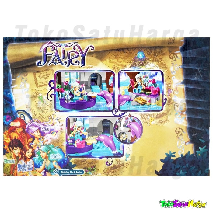 Lego Fairy Bela 10410 Naida's Spa Secret 249 pcs Good Quality