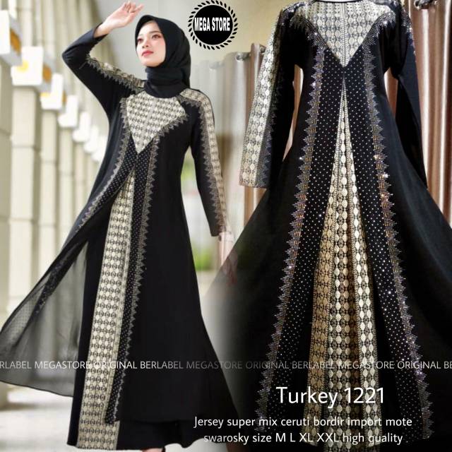 ABAYA TURKEY 1221