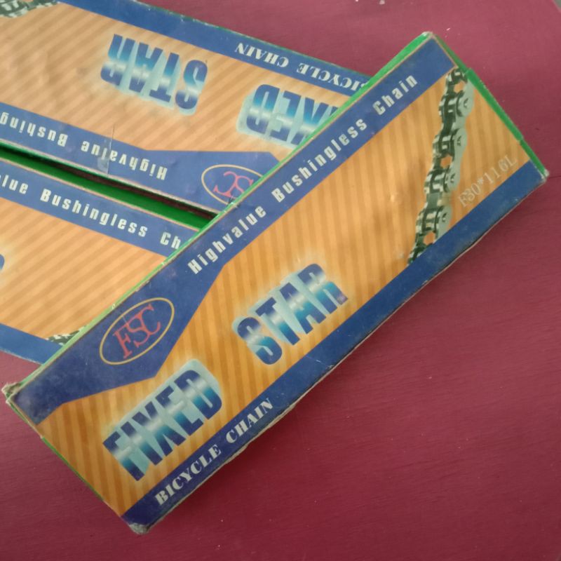 rantai sepeda 7 speed / 8 speed fixed star