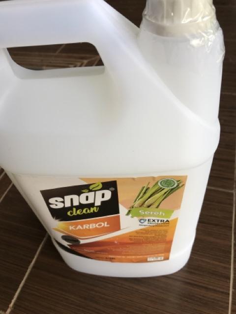 Snap Clean Karbol Sereh Pembersih Lantai