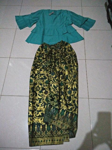 Batik Dolby Doby Tenun Sutra Tulis Katun Atbm Baron Sarimbit Couple Hem Sogan Rnb Lonceng Larasati