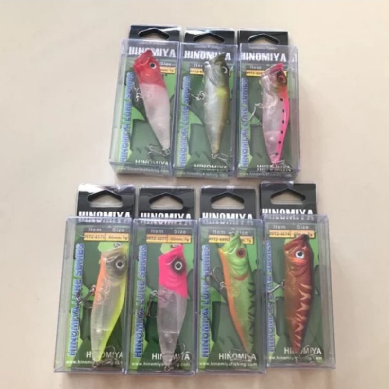 Umpan hinomiya mini popper 5-7gr