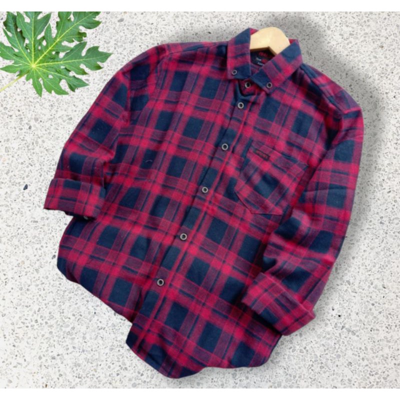 Kemeja Flanel Pria Distro Lengan Panjang Baju Atasan Wanita Kemeja Pria Kemeja-F10