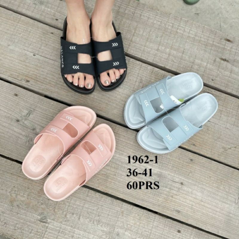 SANDAL JELLY KARET IMPORT WANITA  BALANCE 1962-1