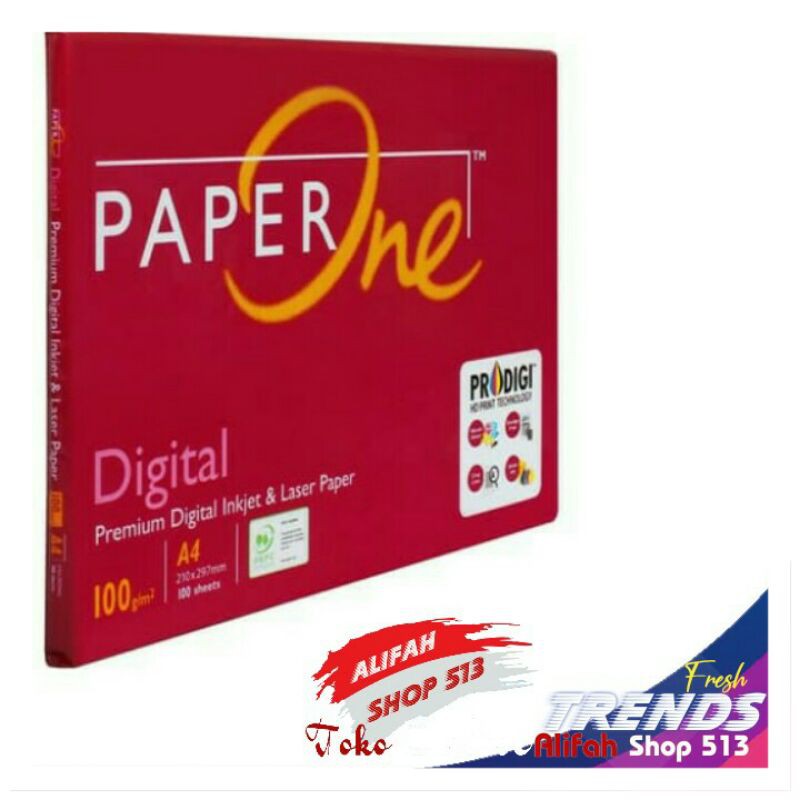 

Paperone A4 Kertas Fotocopy 100g Retail Pack Hemat