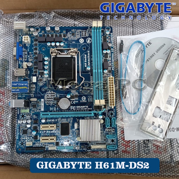 Mobo Motherboard Mainboard Intel LGA 1155 H61 DDR3 Gigabyte / ASUS Garansi 1 Tahun