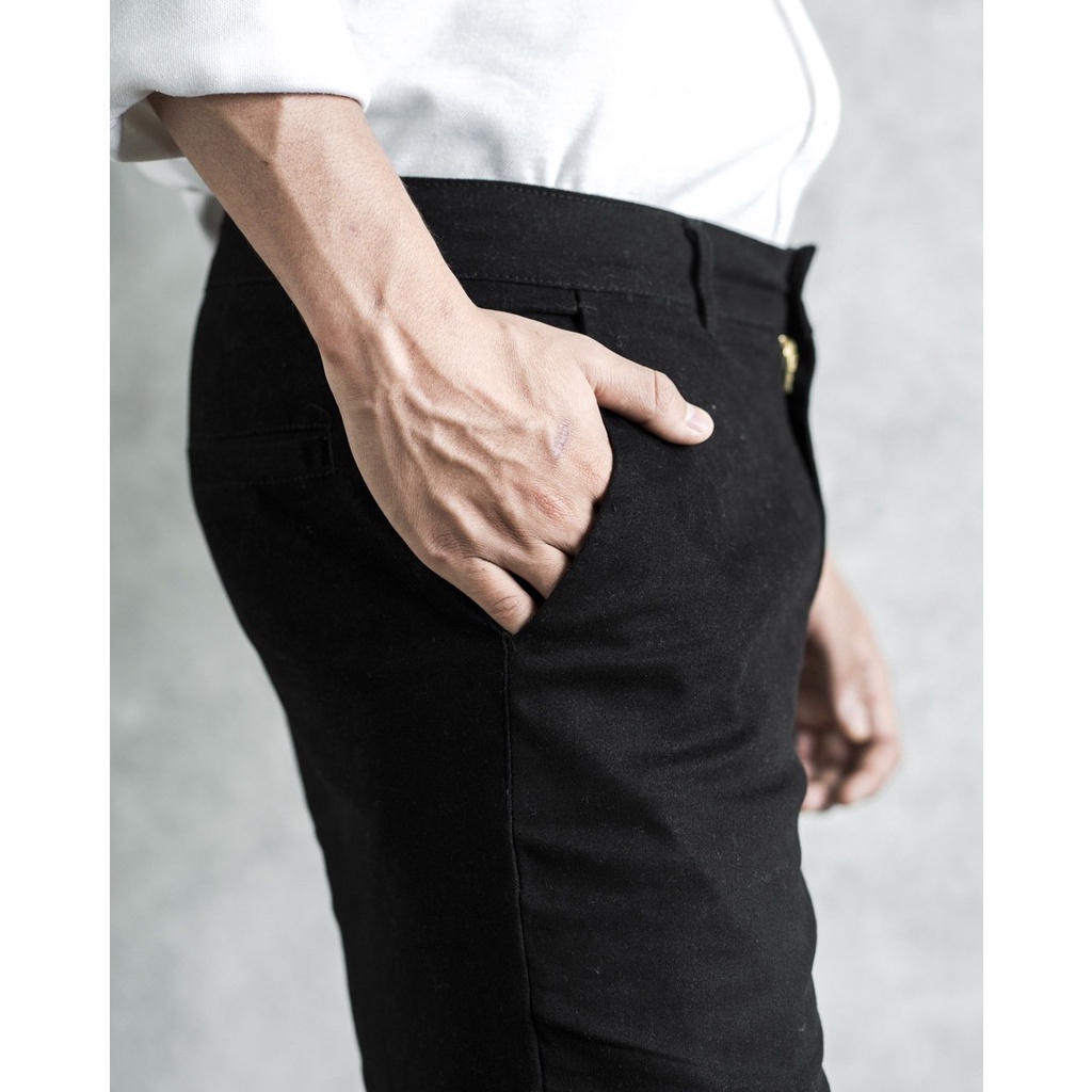 Livehaf - Tib Chino Short Pants Black