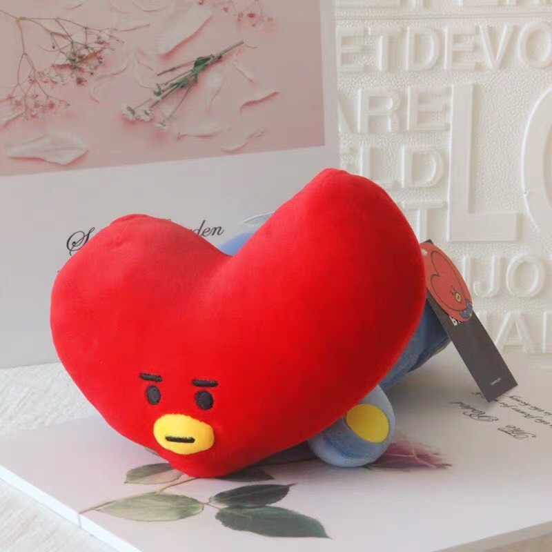 BONEKA BTS BT21 JUNGKOOK V JIMIN CHIMMY TATA COOKY RJ KOYA VAN MANG IMPOR