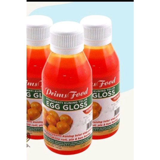 

Egg Gloss pengkilap kue/pengganti kuning telur 140ml