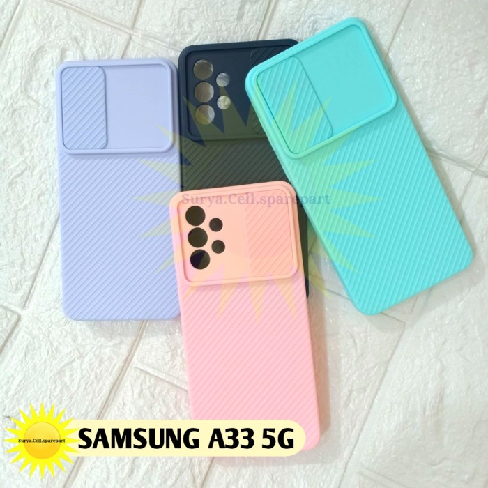 Softcase Slide Camera Protector Samsung A33 5G - SC