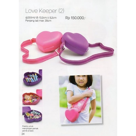 Tas Anak Love Keeper 1 pcs by Tupperware