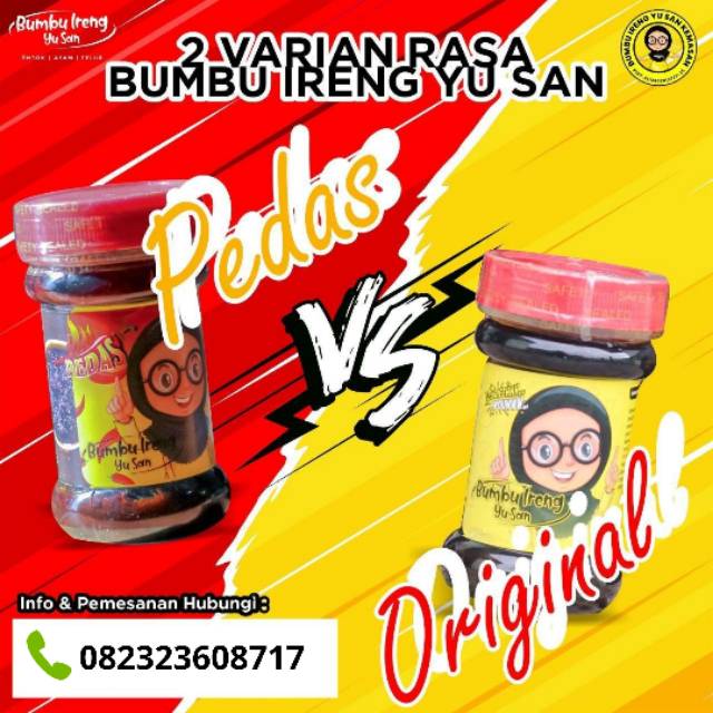 

BUMBU IRENG YU SAN KEMASAN (original)