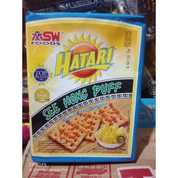 Hatari See Hong Puff Malkis Manis 245gr