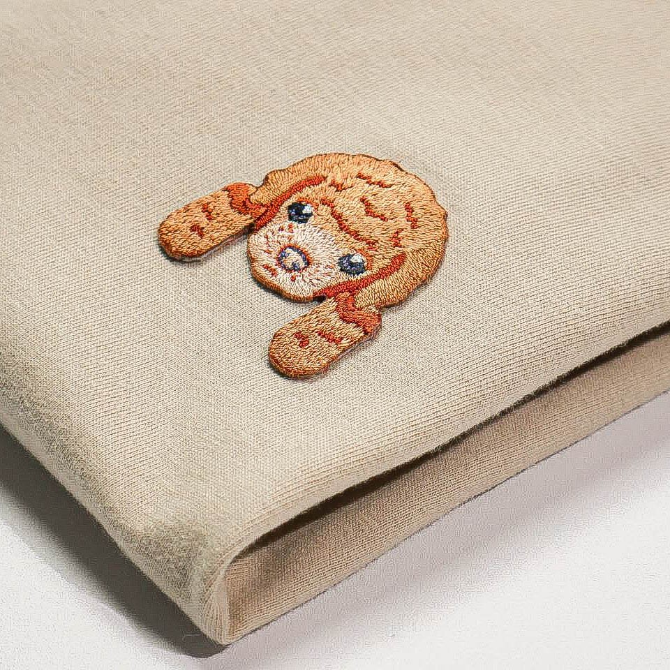 Kaos Bordir Round Neck - Poodle