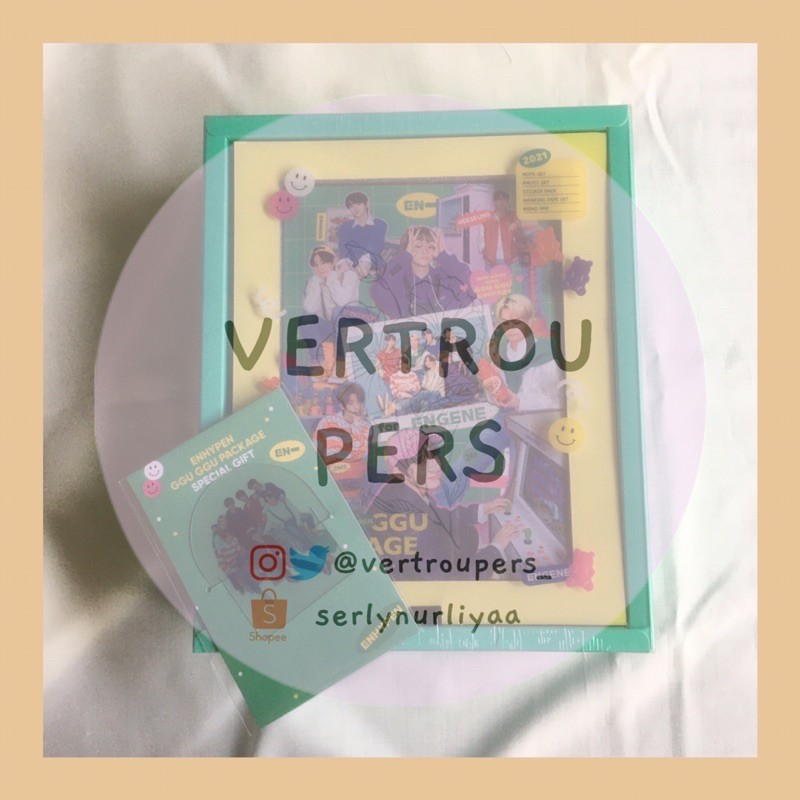 [READY STOCK] GGU GGU Package Enhypen 2021 FULLSET + Gift POB