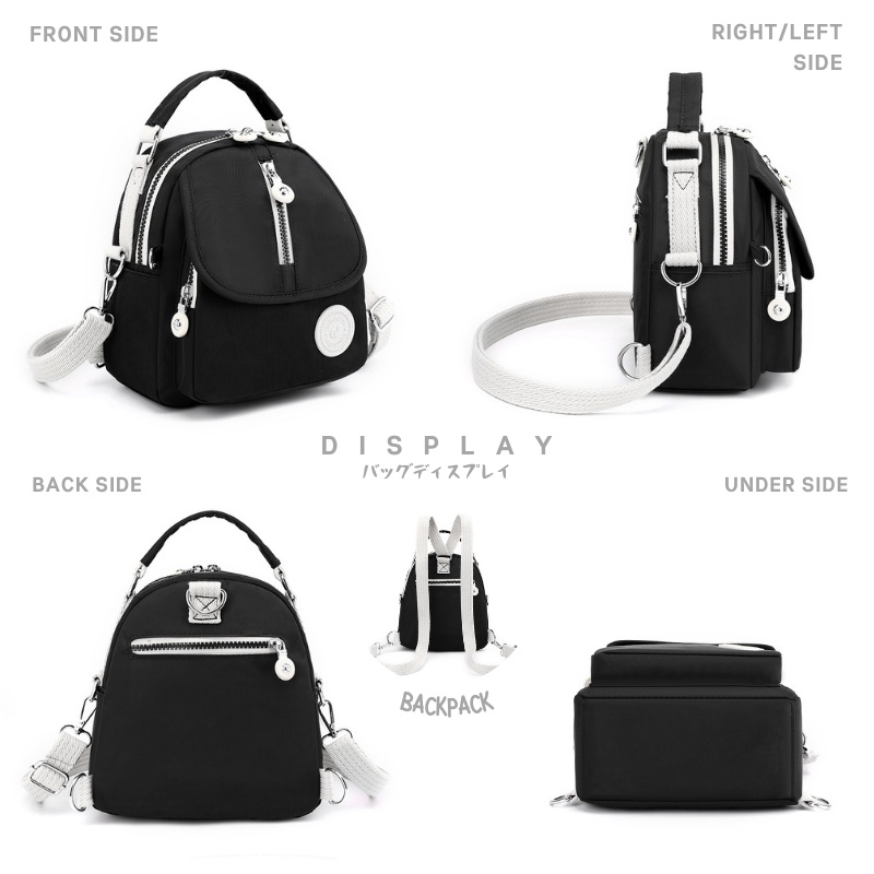 Tas Selempang Wanita COLORFUL FOX 6255 Tas Ransel Wanita Sling Bag Wanita Tas Anti Air WATCHKITE WKOS