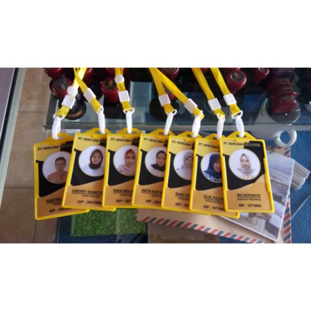 

ID CARD KANTOR 1 set