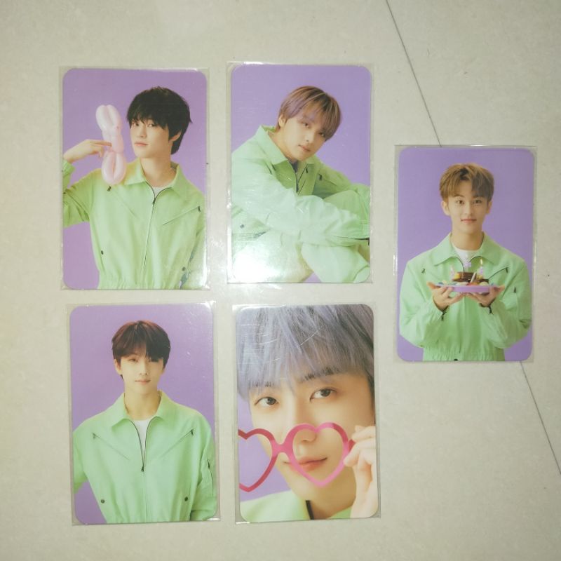 OFFICIAL PHOTOCARD BENEFIT SMTOWN BENE SG  PC NCT DREAM CHENLE MARK JISUNG HAECHAN JAEMIN