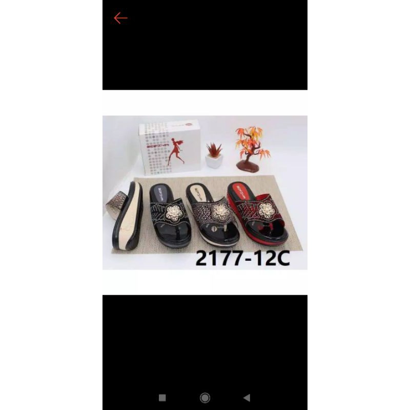 sandal wedges sofiya jepit