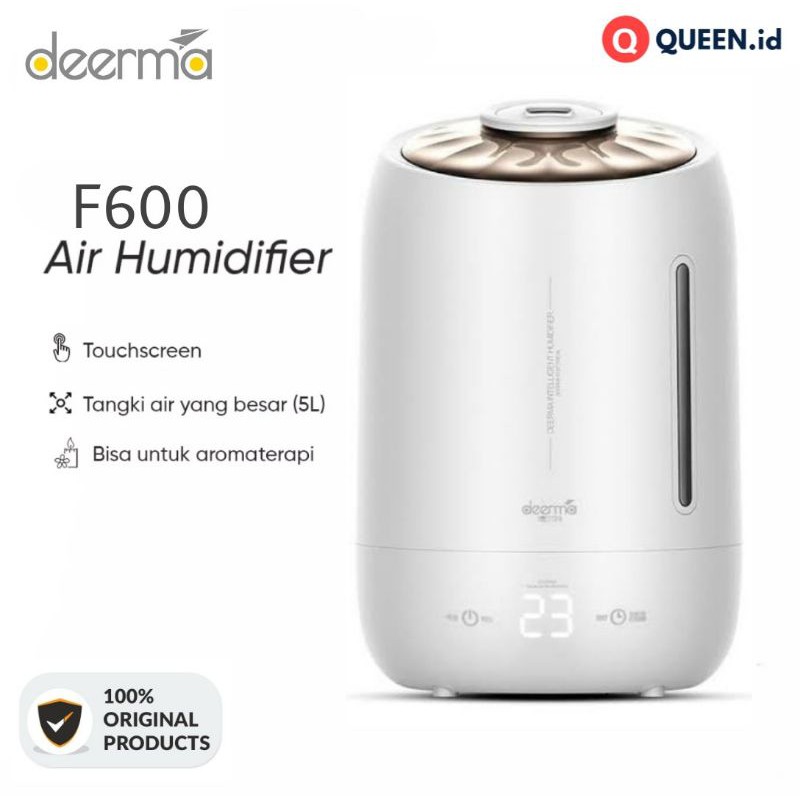 Xiaomi Deerma F600 Air Humidifier 5L Pelembab Udara Touch