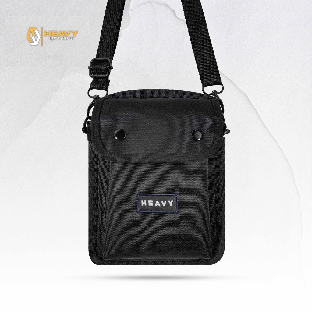 Heavy Official Shop - Heavy Original Sling Bag Premium - Tas Selempang Pria Heavy Siggler Kanfas